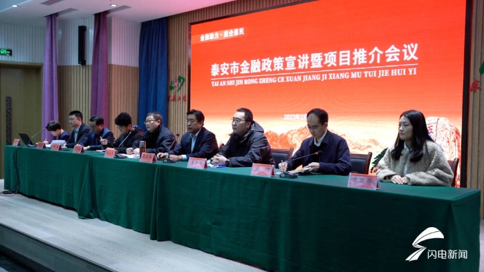 泰安：政府搭建平台 银企“结对”促发展